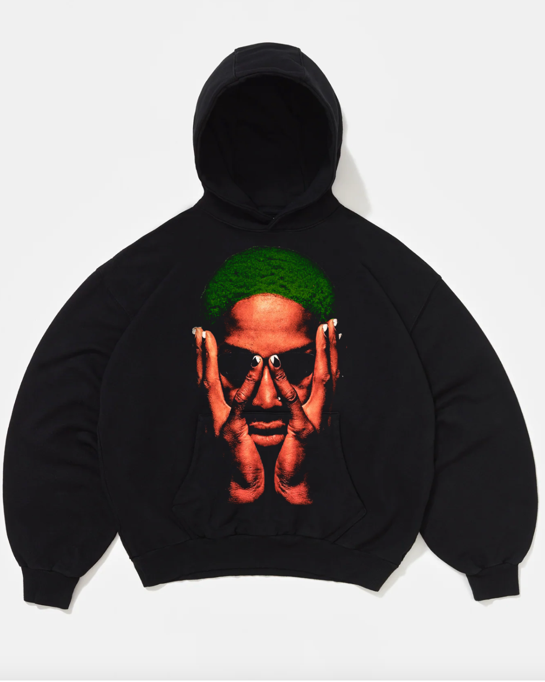 RODMAN GREEN JUMBO HOODIE