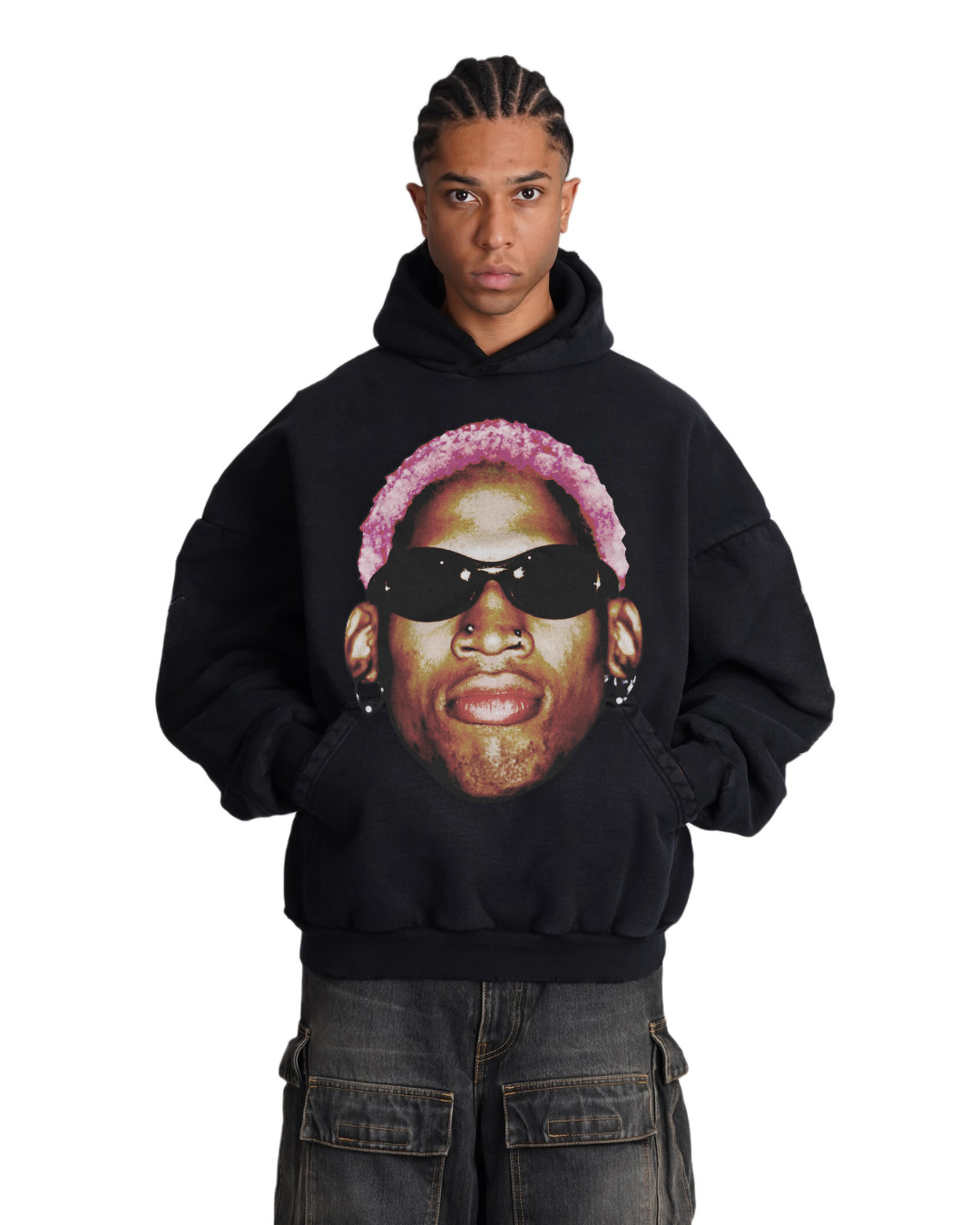 RODMAN PINK JUMBO HOODIE